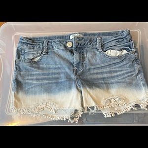 Jean shorts